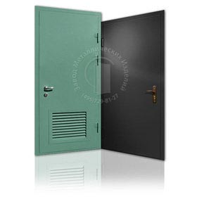 металлические технические двери